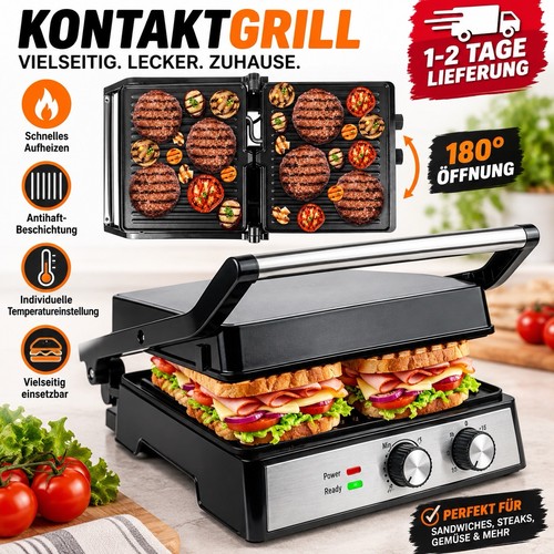 Kontaktgrill elektrogrill - kontaktgrill,