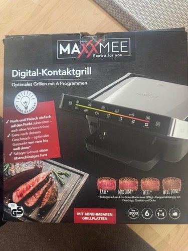 Maxxmee digital kontaktgrill - maxxmee,