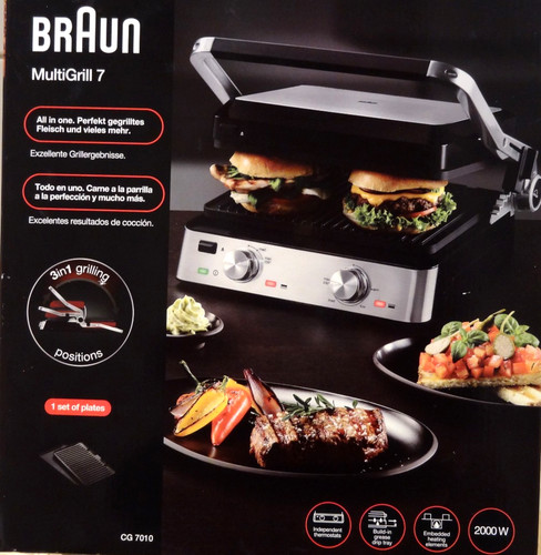 Braun kontaktgrill multigrill - kontaktgrill,