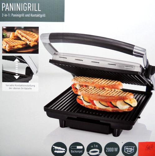 Silvercrest 2in1 kontaktgrill - silvercrest,