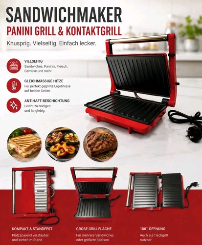 Elektrogrill panini grill - panini,