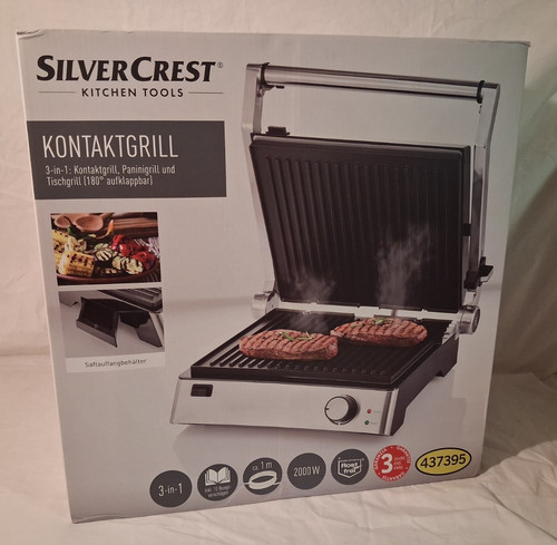 Silvercrest kontaktgrill - silvercrest,